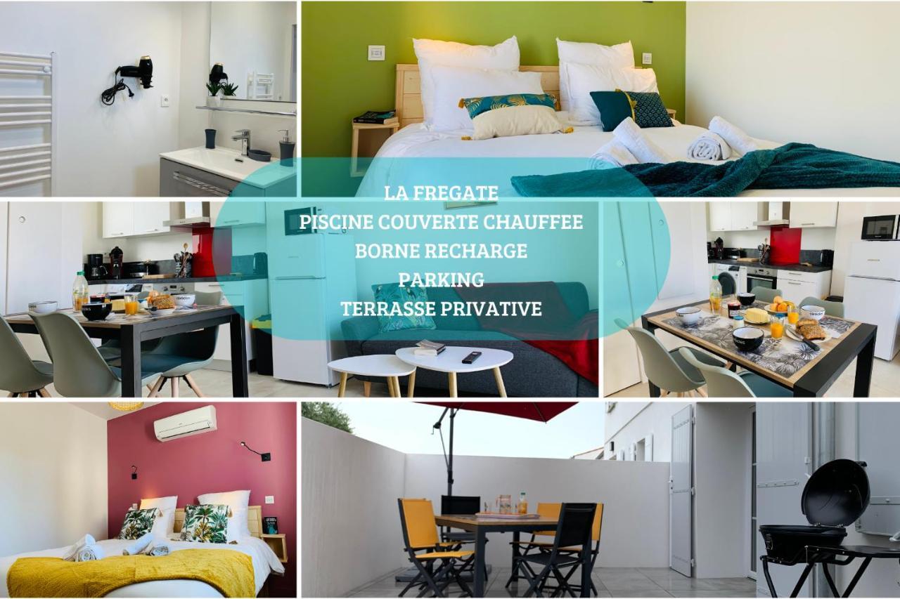 La Fregate Maison Avec Piscine/Parking/Wifi/Plages 5Kms Les Mathes Kültér fotó