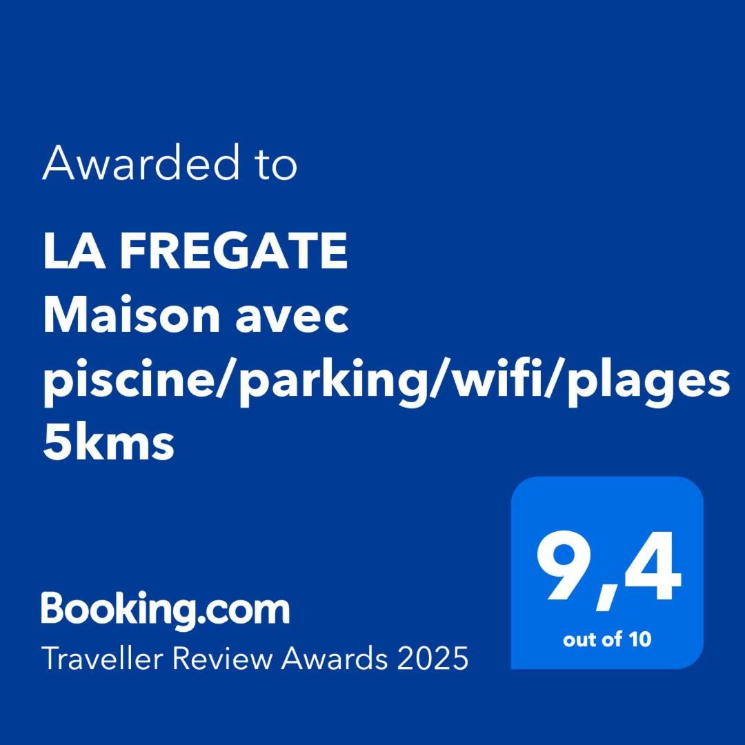 La Fregate Maison Avec Piscine/Parking/Wifi/Plages 5Kms Les Mathes Kültér fotó